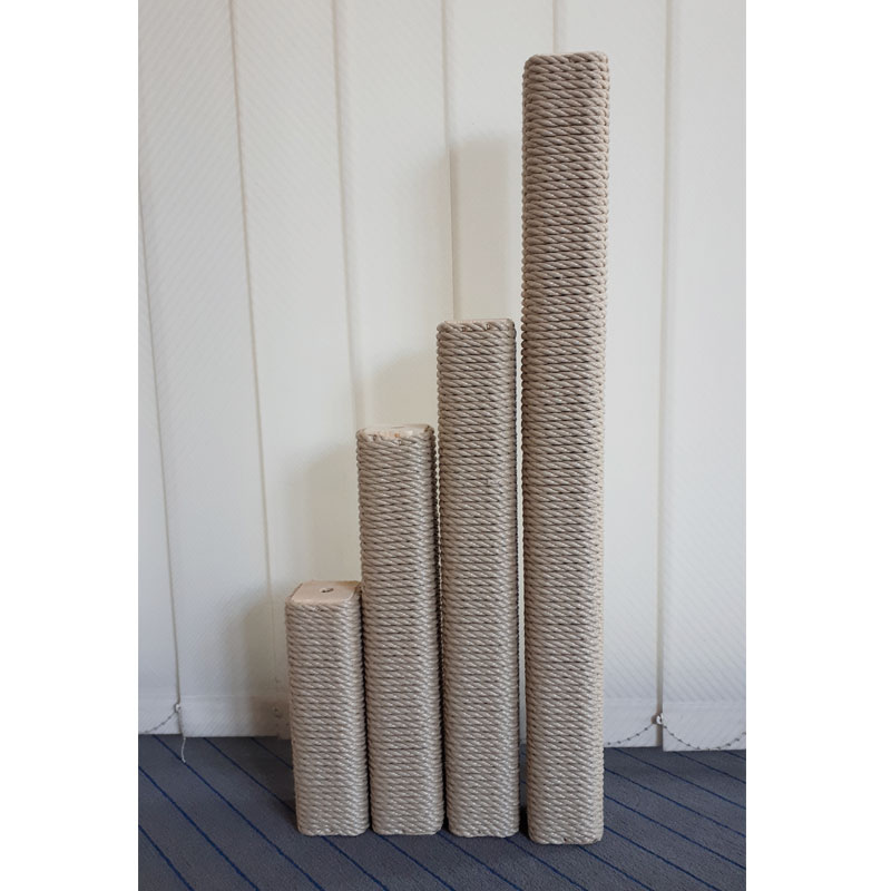 Vierkantsäule Kunststoffsisal beige