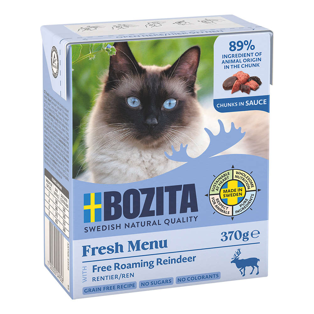 Bozita in Sauce mit Rentier