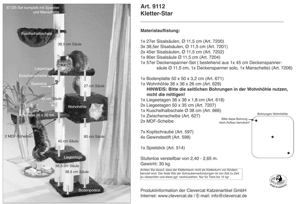 Kratzbaum Kletterstar