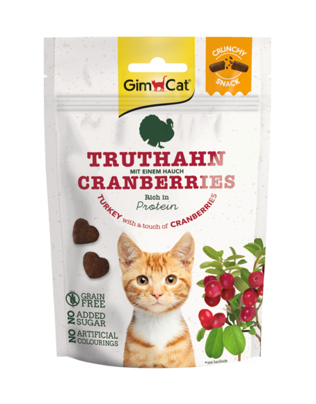 Crunchy Snack Truthahn mit einem Hauch Cranberries