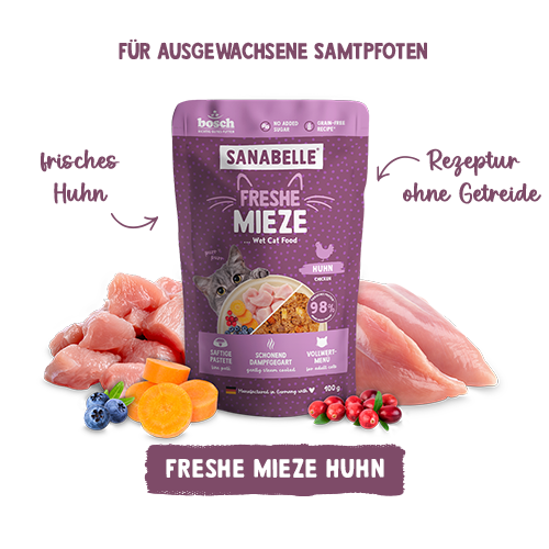Freshe Mieze Huhn