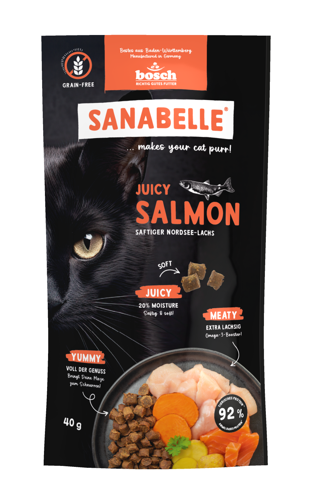 Sanabelle Juicy Salmon - saftiger Nordsee Lachs