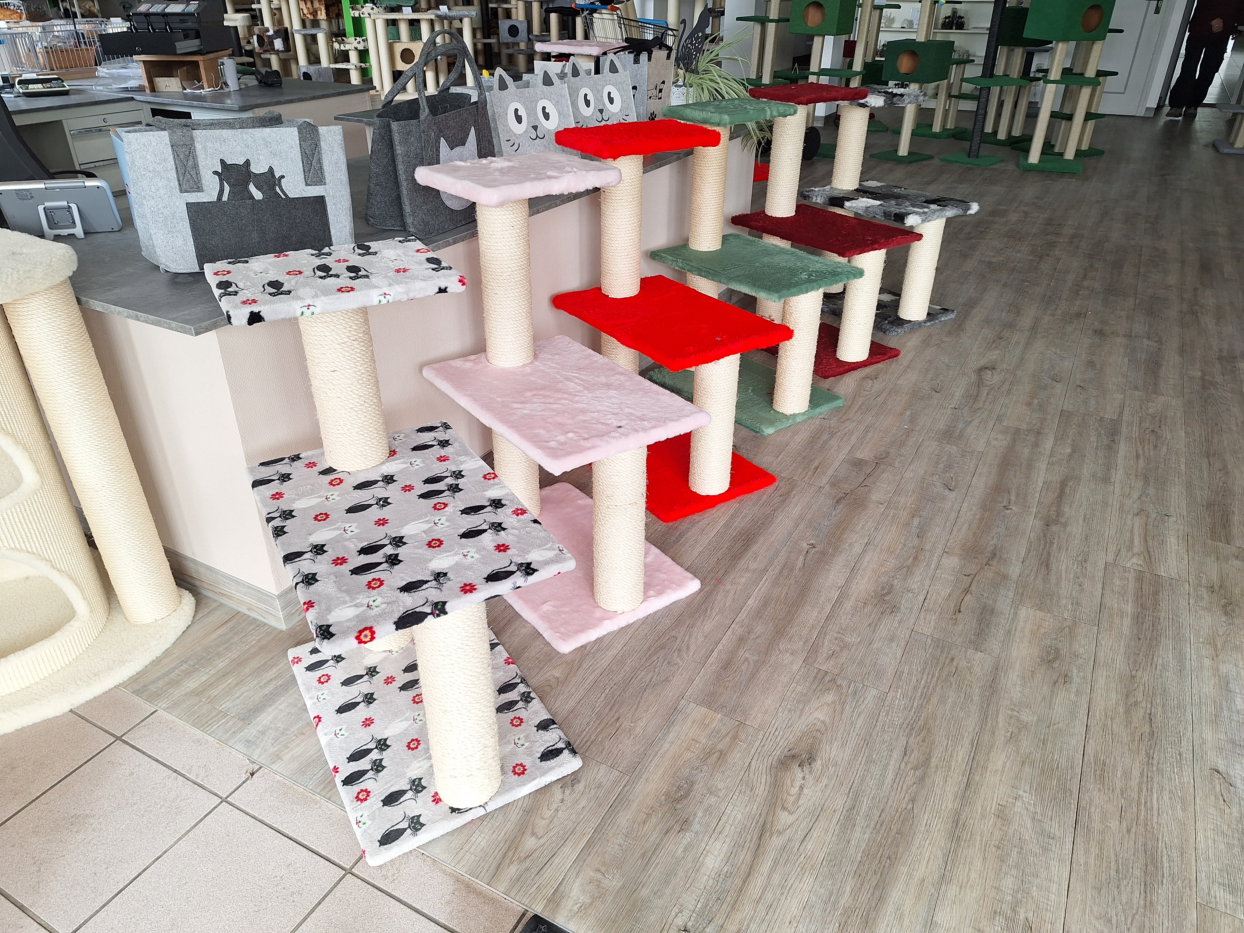 Toffy "Sondermodell" patchwork grau