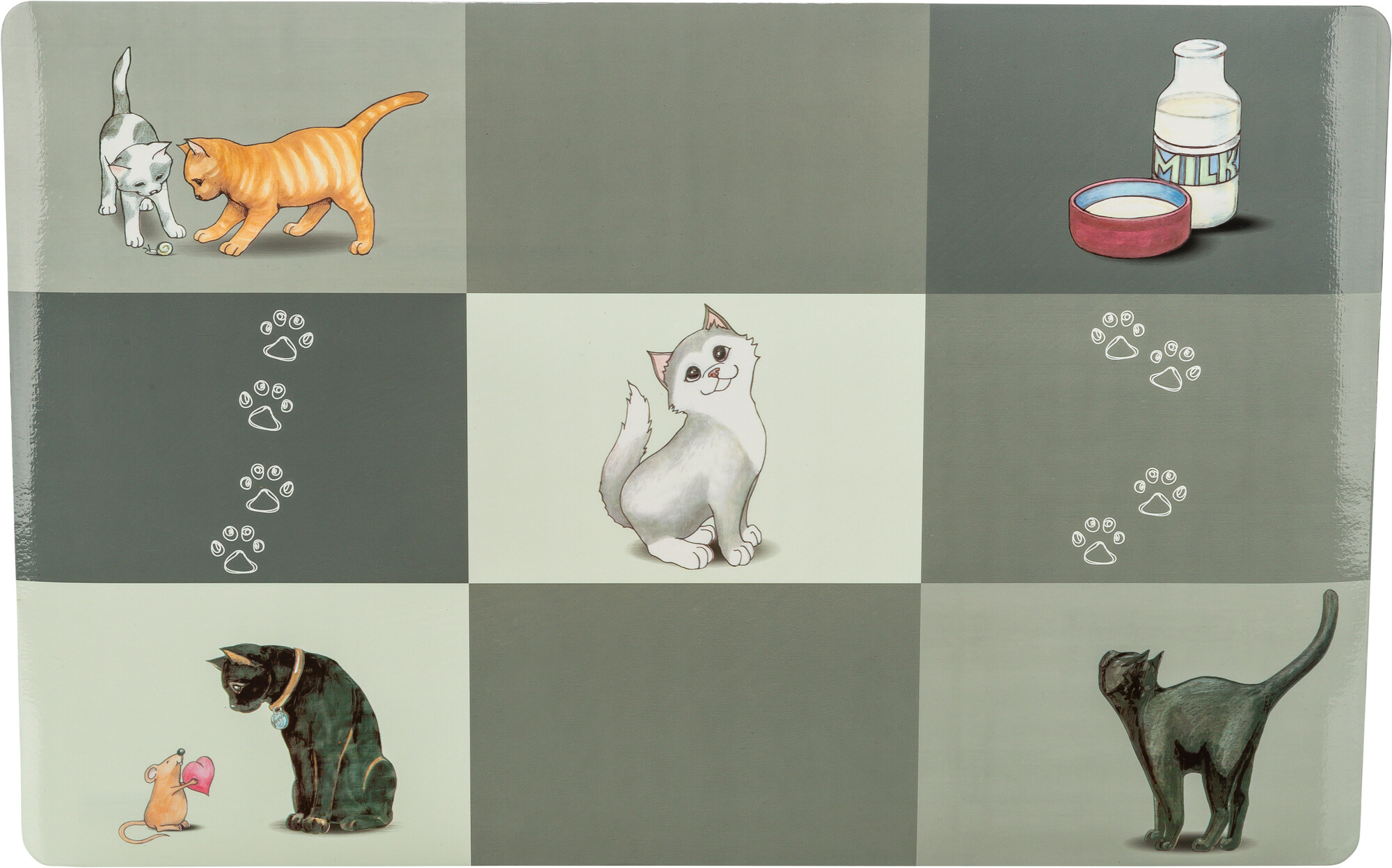 Futterunterlage Kitties