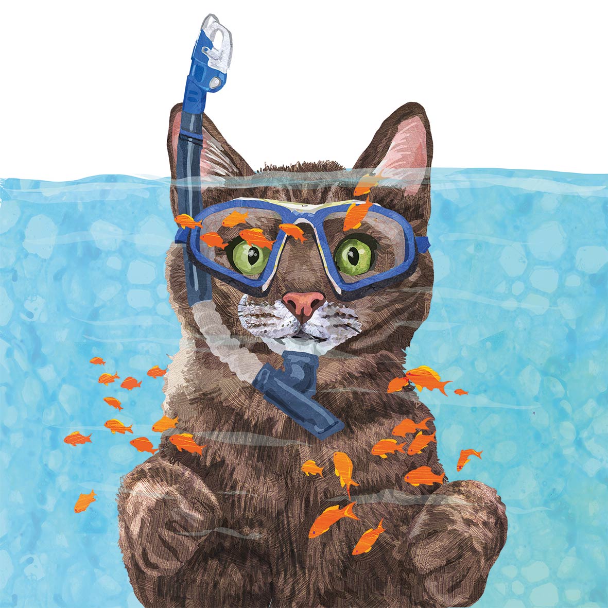 Serviette Cousteau