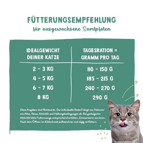 Freshe Mieze Forelle, Pute & Huhn