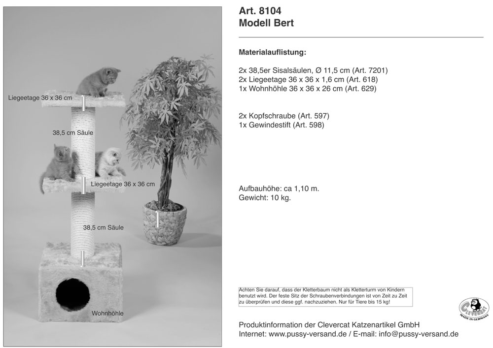 Kratzbaum Bert