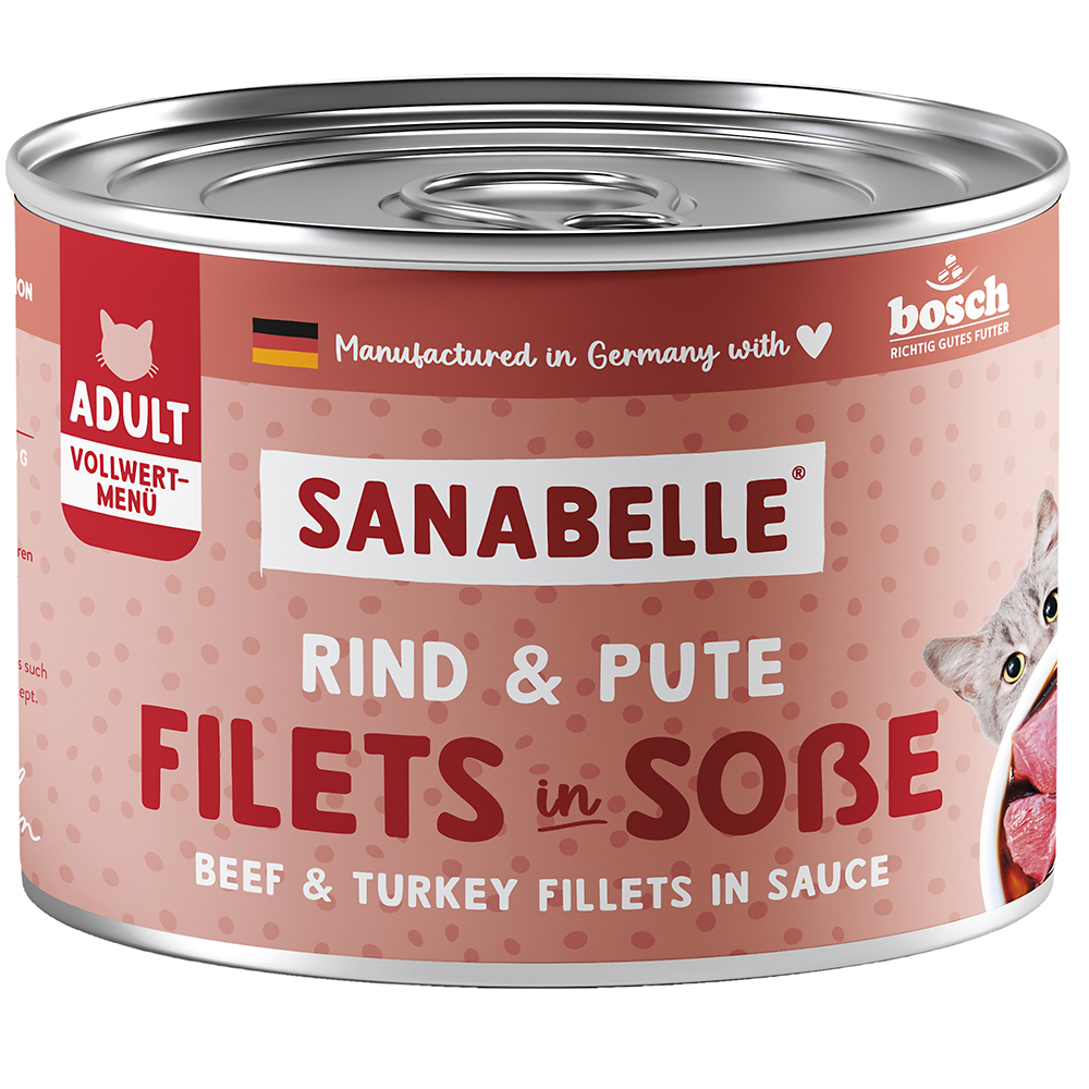 Sanabelle Filets in Sauce Rind & Pute
