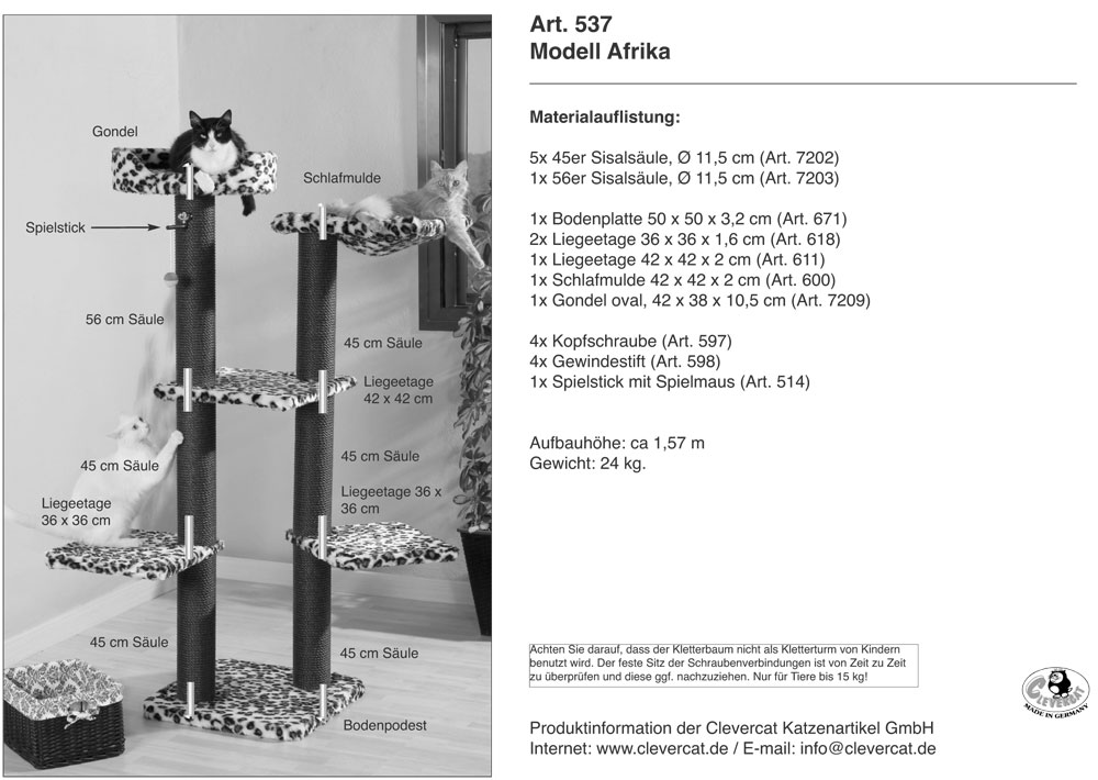 Kratzbaum Afrika
