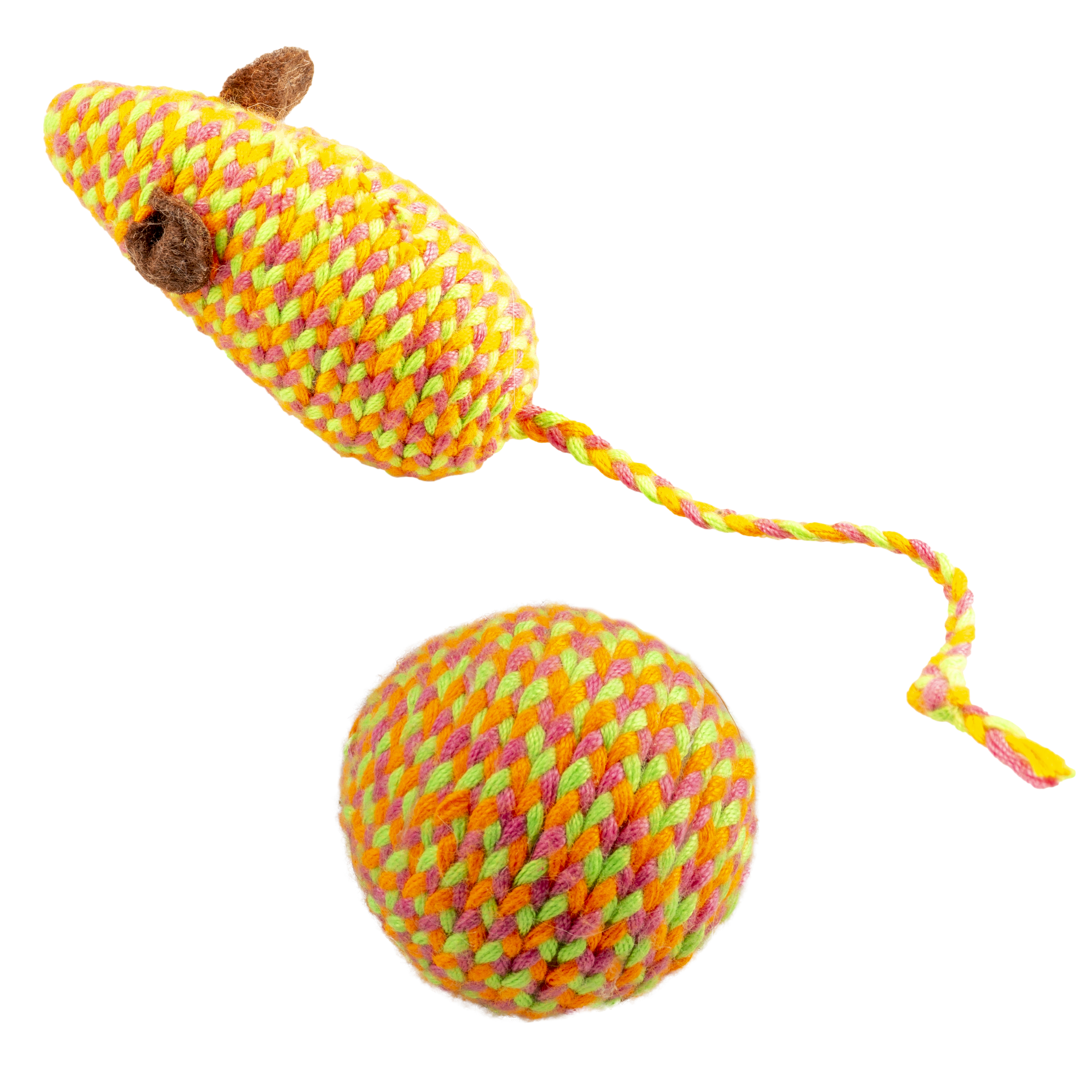 Spielzeug Maus + Ball
