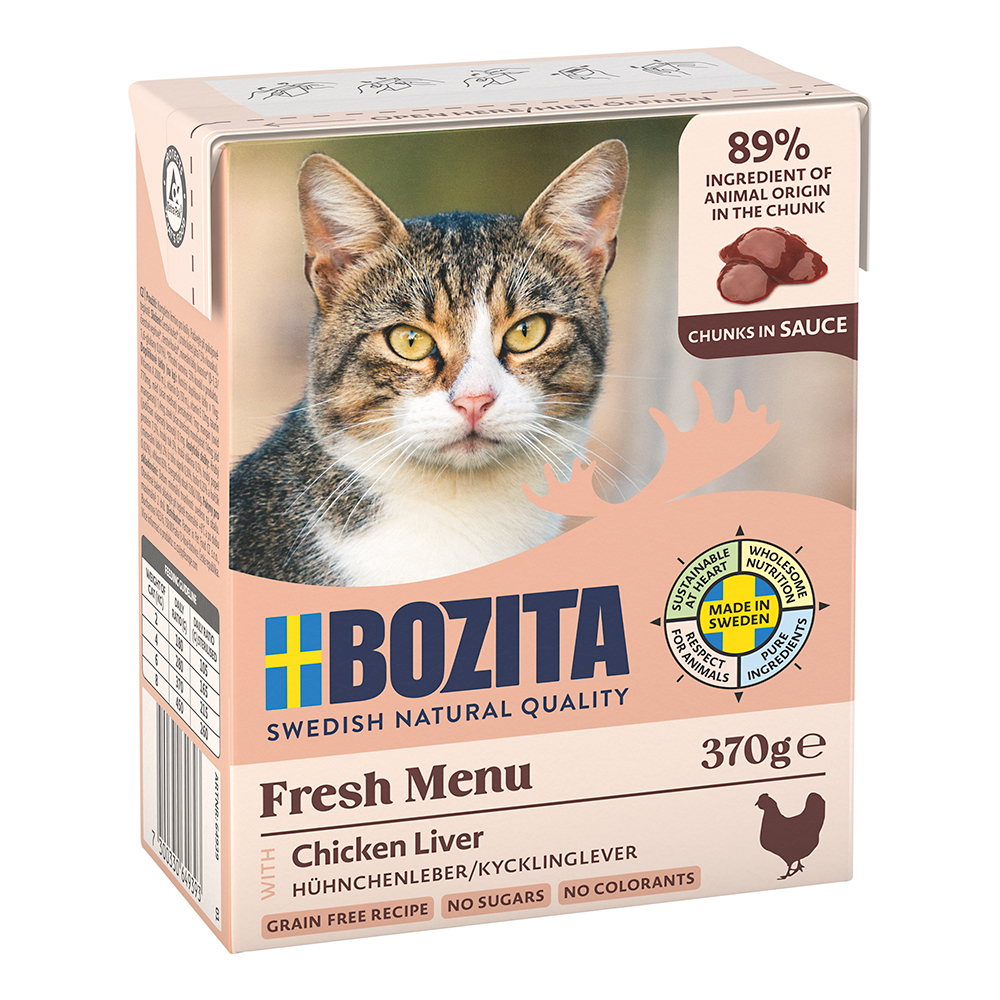 Bozita in Sauce Hühnerleber