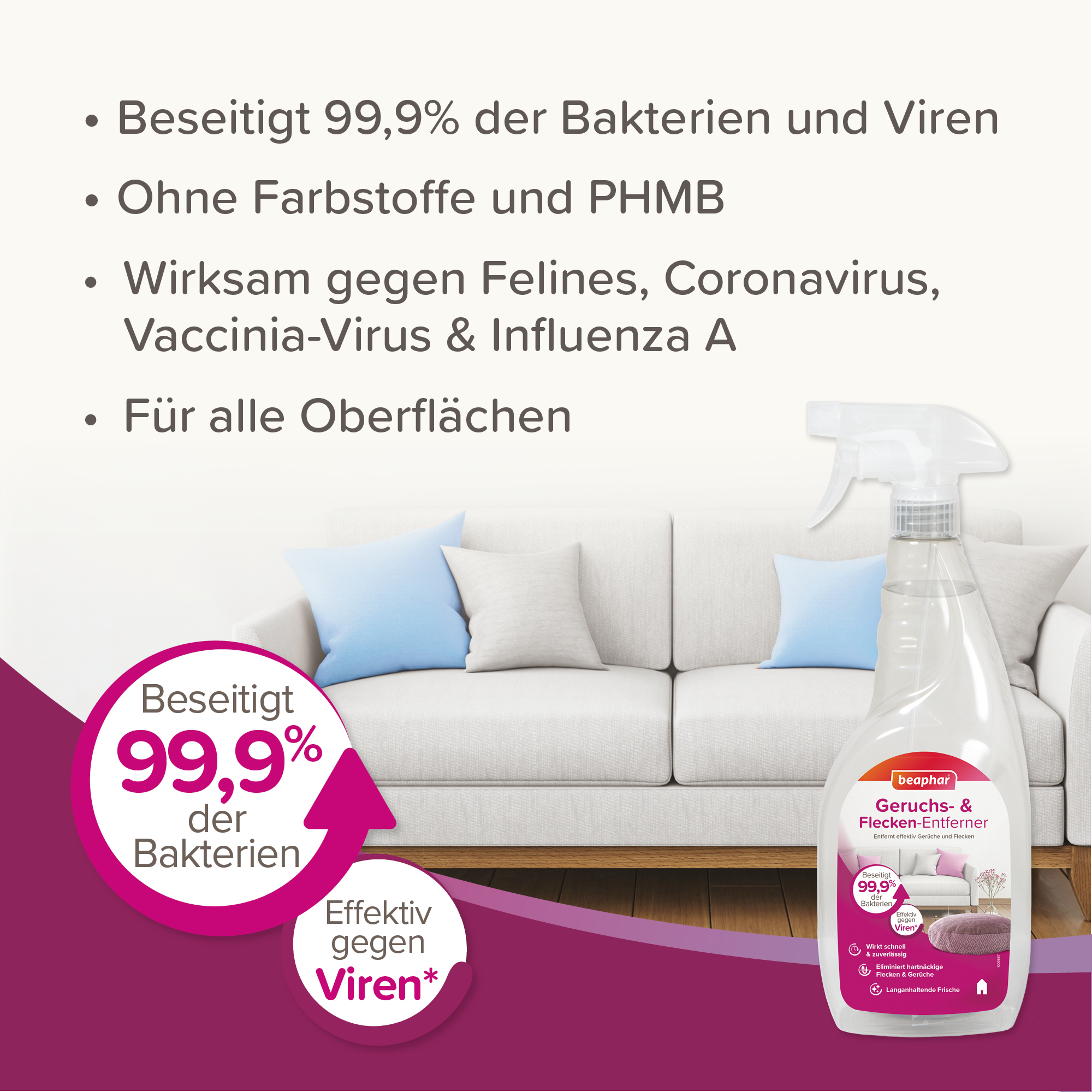 Geruchs- und Flecken-Entferner 