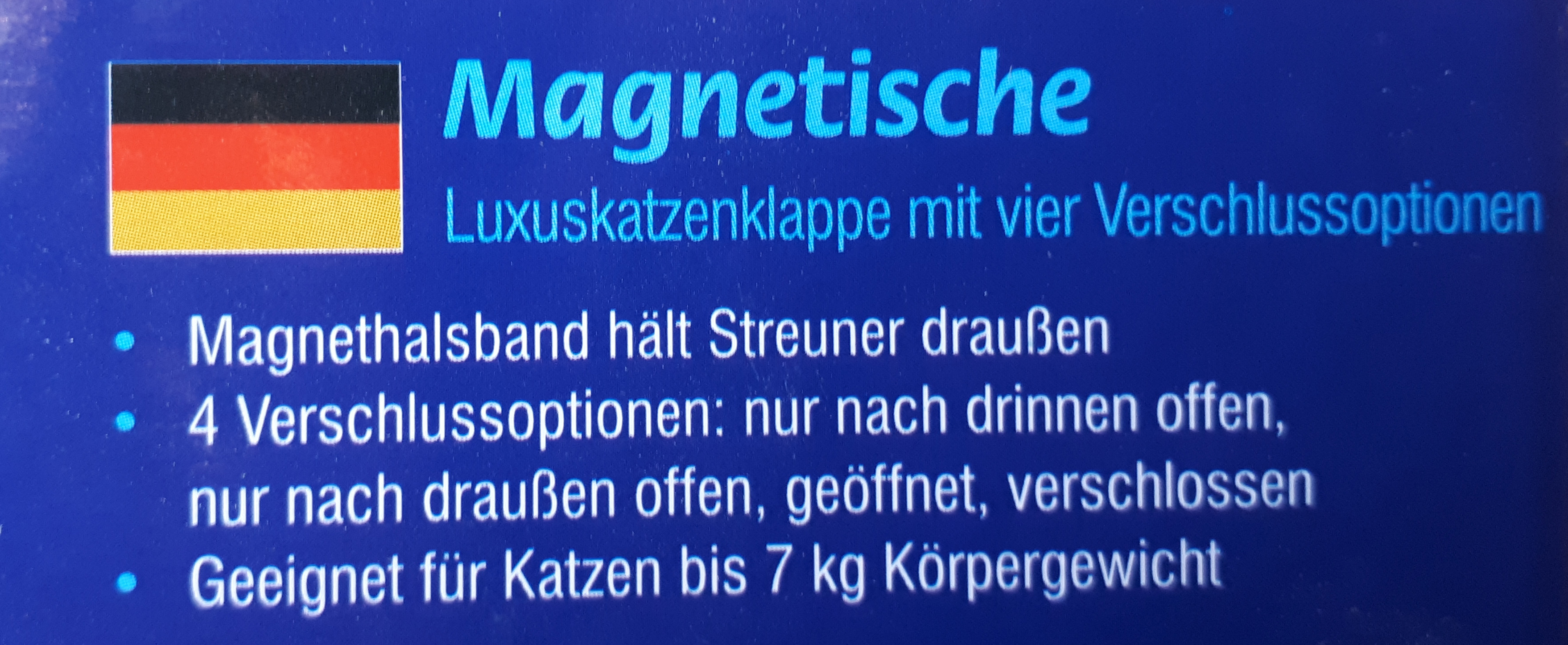 Magnet 4-Wege-Tür
