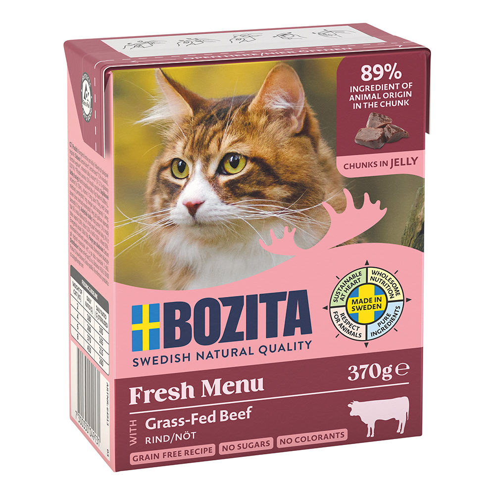 Bozita in Gelee mit Rinderhack