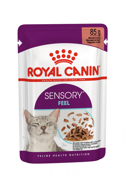 Royal Canin Sensory Feel Pouchbeutel, 85 g in Sauce