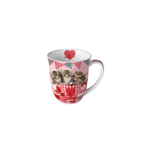 Becher Cats in tea cups